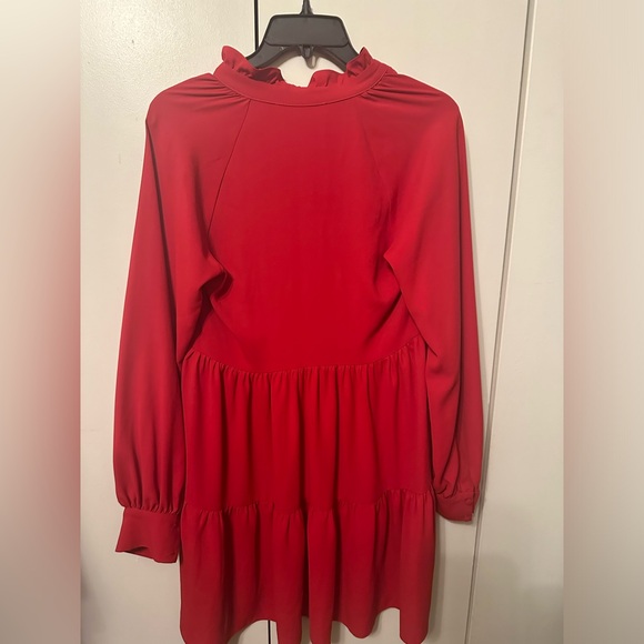 Amanda Uprichard Red Baby doll dress - Picture 2 of 7